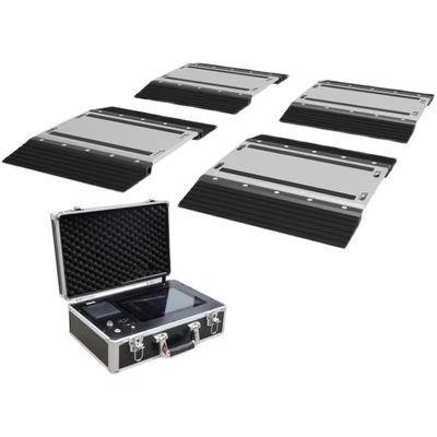 터치 화면 디스플레이와 DC 12V 리?? 배터리로 가동되는 휴대용 축 부하 척도